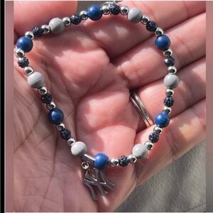 New York Yankees bracelet small beads